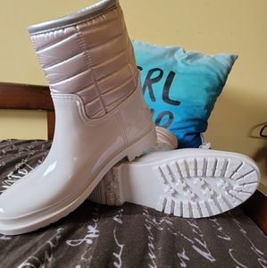 Nautical rain boots size 7 Lila